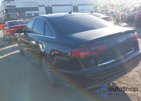 2016 Audi A6 2.0T Premium Plus z USA, uszkodzony, nr VIN WAUGFAFC1GN022149